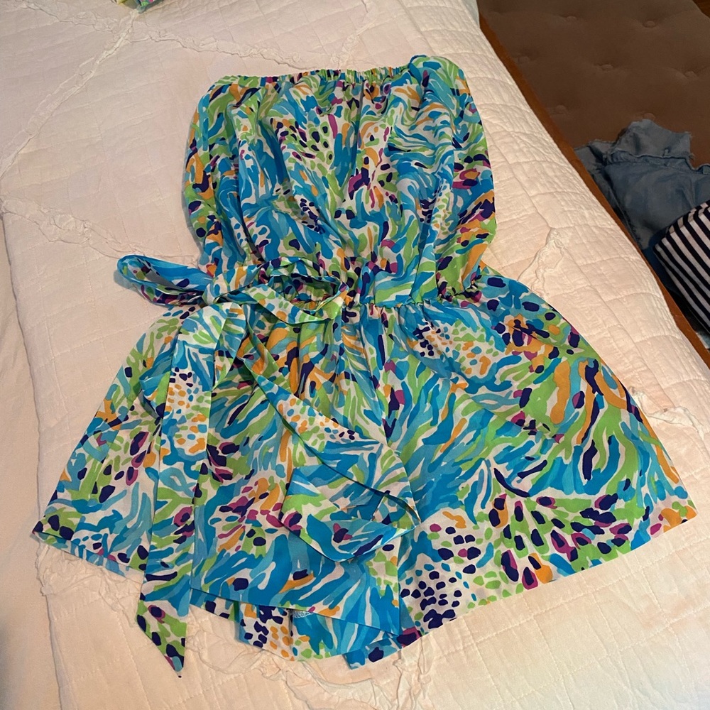 EUC Lilly Pulitzer romper size xs